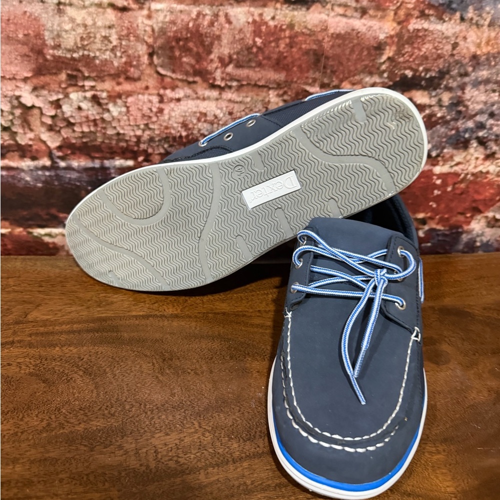 Preowned Dexflex Comfort Dark Blue Boat Shoes (great condition) - Picture 5 of 6